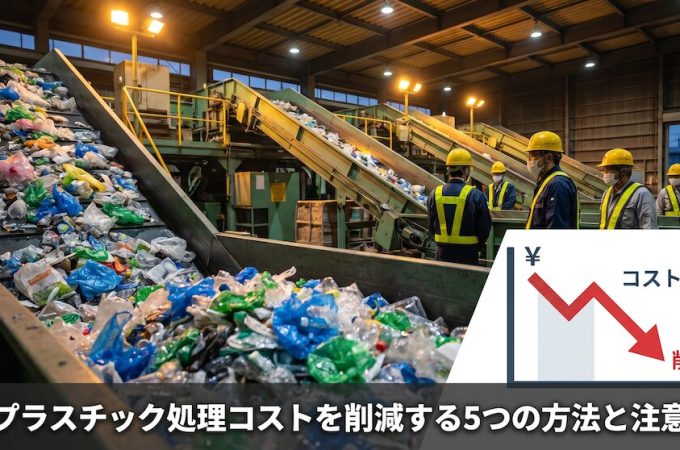 廃プラスチック処理コストを削減する5つの方法と注意点